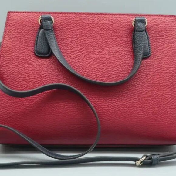 GUCCI SOHO CONVERTIBLE TOP HANDLE SATCHEL LEATHER 100% AUTHENTIC - Picture 5 of 16